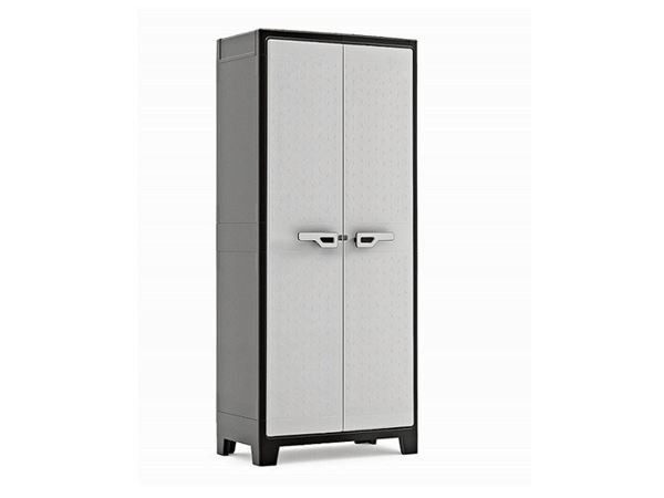 ШКАФ ПЛАСТИКОВЫЙ ВЫСОКИЙ TITAN KETER, СЕРО-ЧЕРНЫЙ