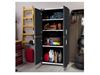 ШКАФ ПЛАСТИКОВЫЙ ВЫСОКИЙ XL GARAGE KETER, ЧЕРНЫЙ
