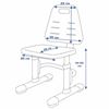 Комплект растущая парта и стул RIFFORMA COMFORT-07 Lux